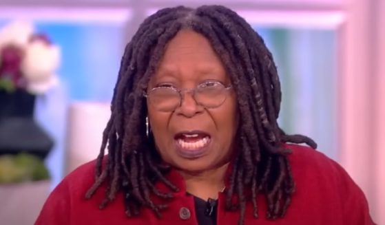 Whoopi Goldberg speaks on ABC's "The View."