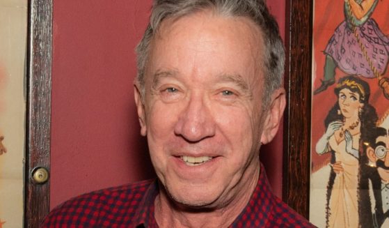 Tim Allen poses for a portrait at the 43rd Annual Laugh Factory free Christmas dinner and show at The Laugh Factory in West Hollywood, California, on Dec. 25.