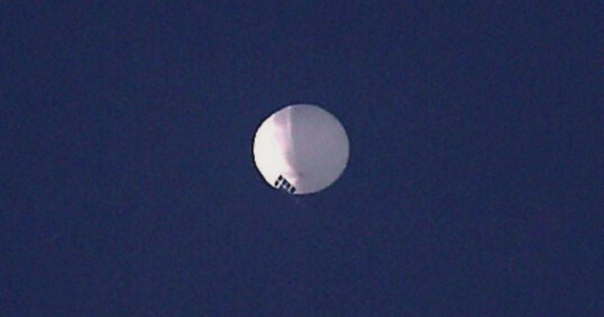 The above image is what appears to be a balloon.