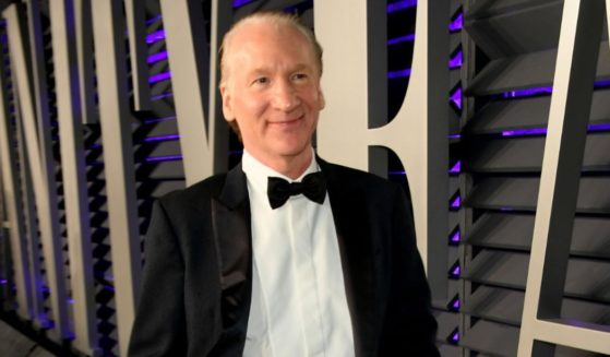 HBO comedian Bill Maher is pictured in a  2019 file photo from the the 2019 Vanity Fair Oscar Party in Beverly Hills.