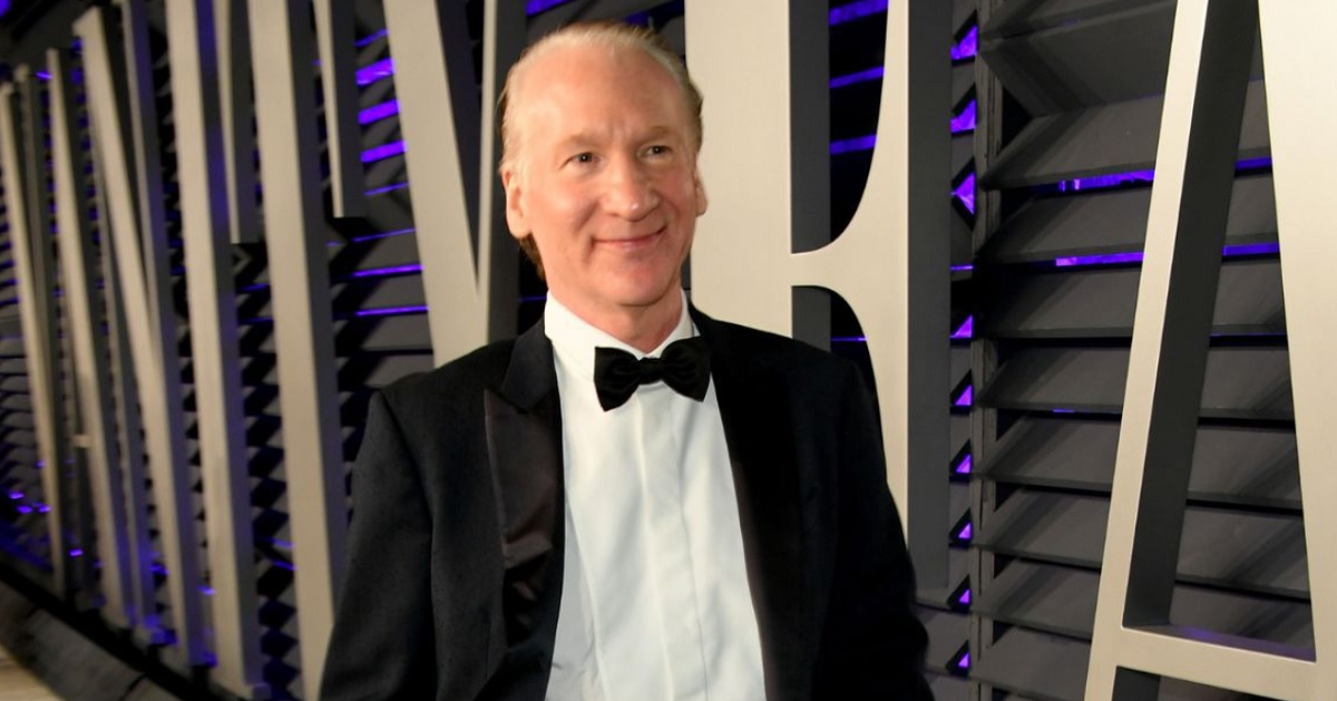 HBO comedian Bill Maher is pictured in a  2019 file photo from the the 2019 Vanity Fair Oscar Party in Beverly Hills.