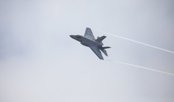An F-35 stealth fighter is pictured in a file photo from a Memorial Day air show in Wantagh, New York, May 28.