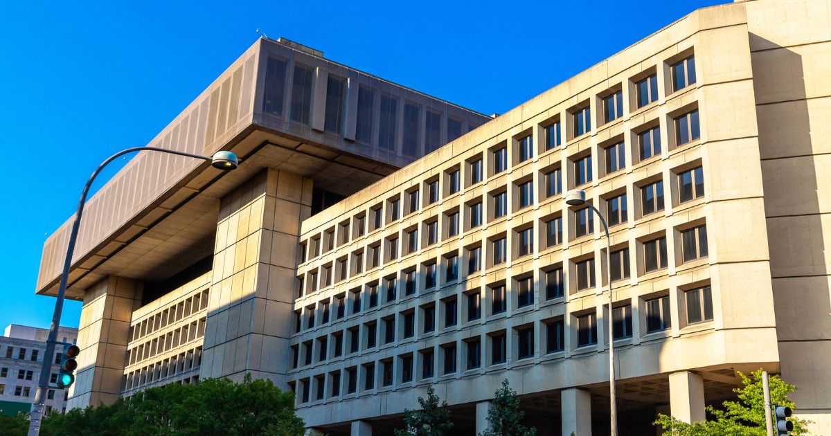 The above image is of the Federal Bureau of Investigation headquarters in Washington, D.C.