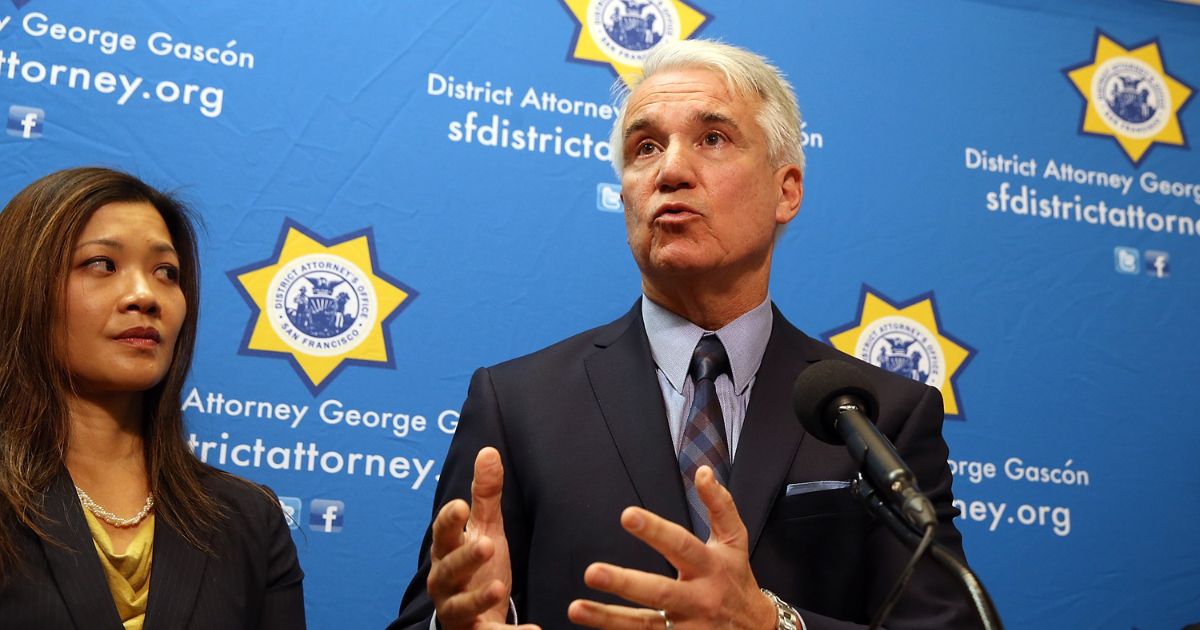 San Francisco district attorney George Gascon speaks during a new conference to announce a civil consumer protection action against rideshare company Uber on December 9, 2014 in San Francisco.