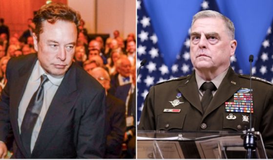 Tesla CEO and Twitter owner Elon Musk, left, had a pointed response to a Defense Department Twitter post over the weekend. With Army Gen. Mark Milley, right, and the Biden administration, the American military seems to have lost its way in recent years.