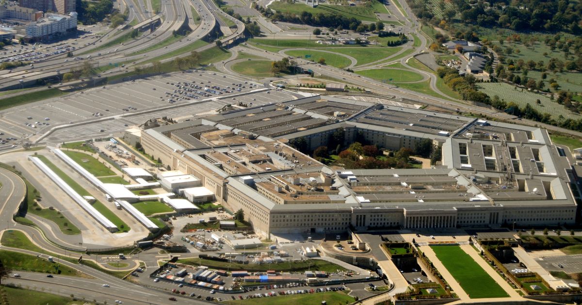 The above image is of the Pentagon.