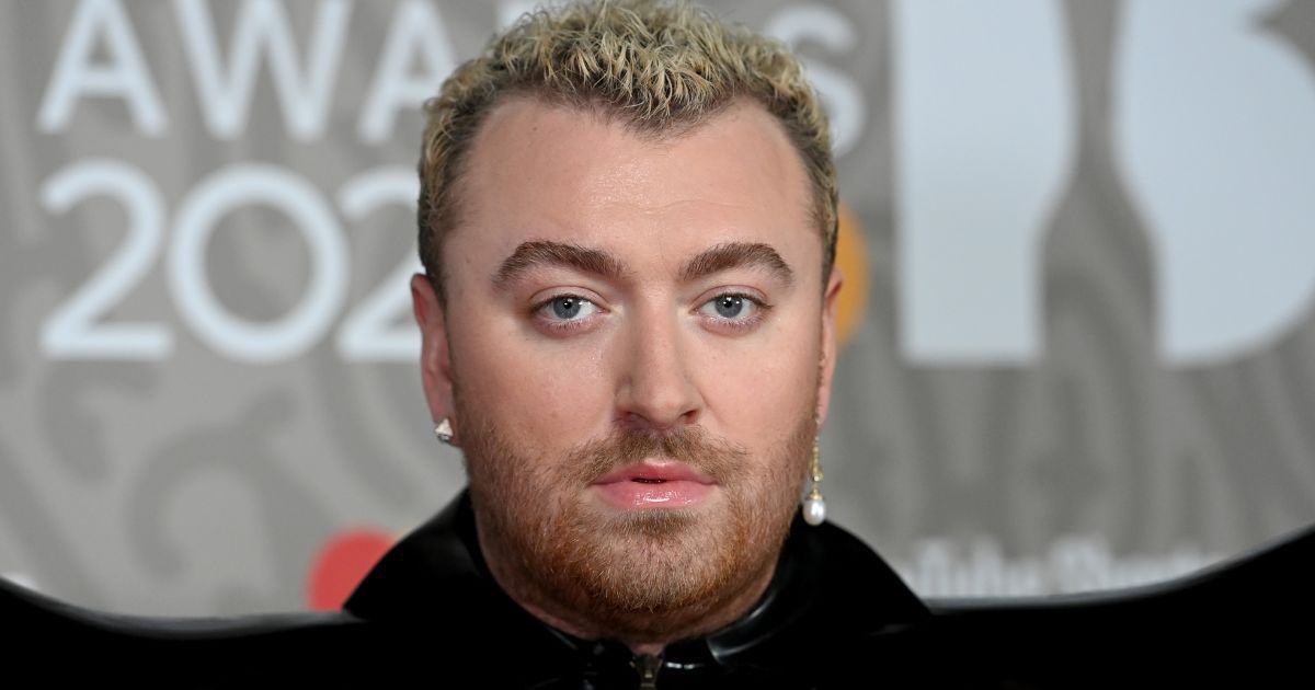 Sam Smith attends The BRIT Awards 2023 at The O2 Arena in London on Saturday.