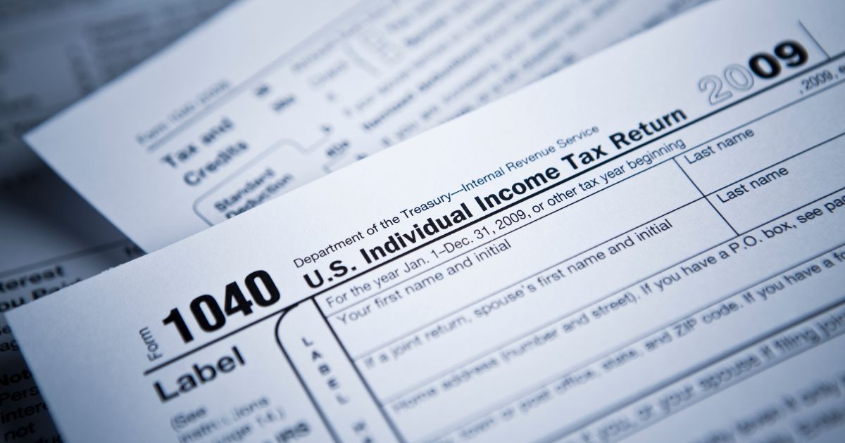 The above image is of tax forms.