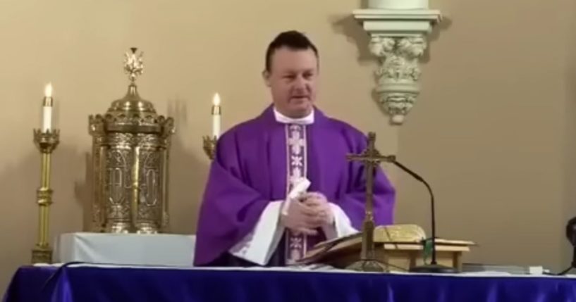 Rev. Joseph Crowley claims a Eucharist miracle occurred at Saint Thomas Church in Thomaston, Connecticut, prompting an investigation by the Catholic church.