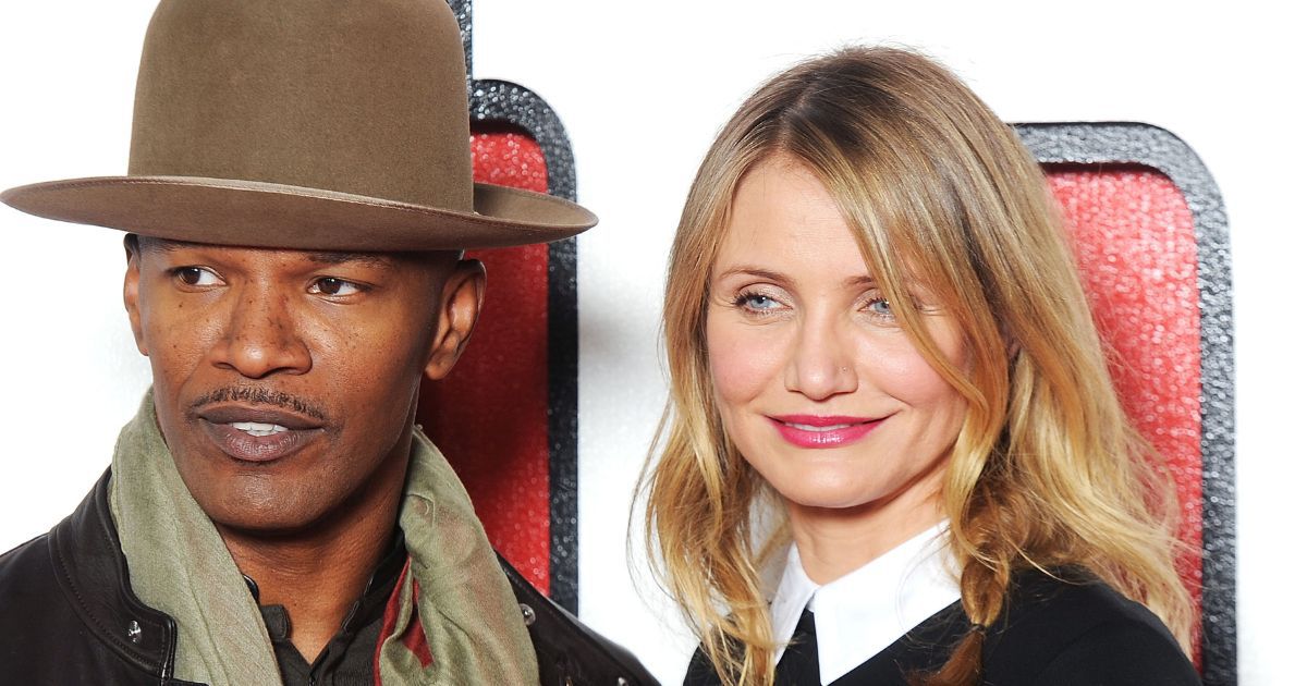 Jamie Foxx, left, and Cameron Diaz appear at an event for "Annie" in London on Dec. 16, 2014.