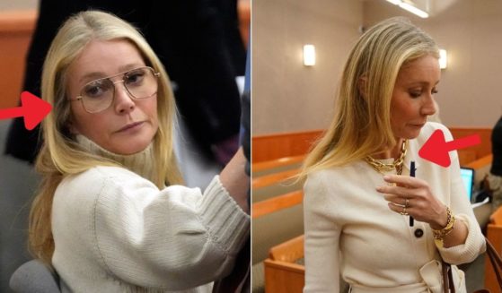 Gwyneth Paltrow is facing criticism for her attire in the courtroom last week after wearing "Jeffrey Dahmer" glasses, left, and necklaces worth $65,000.