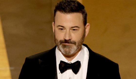 Jimmy Kimmel hosts the 95th Annual Academy Awards in Hollywood, California, on Sunday.