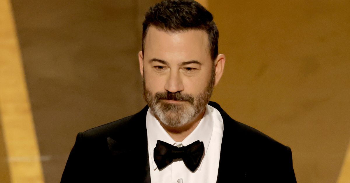 Jimmy Kimmel hosts the 95th Annual Academy Awards in Hollywood, California, on Sunday.