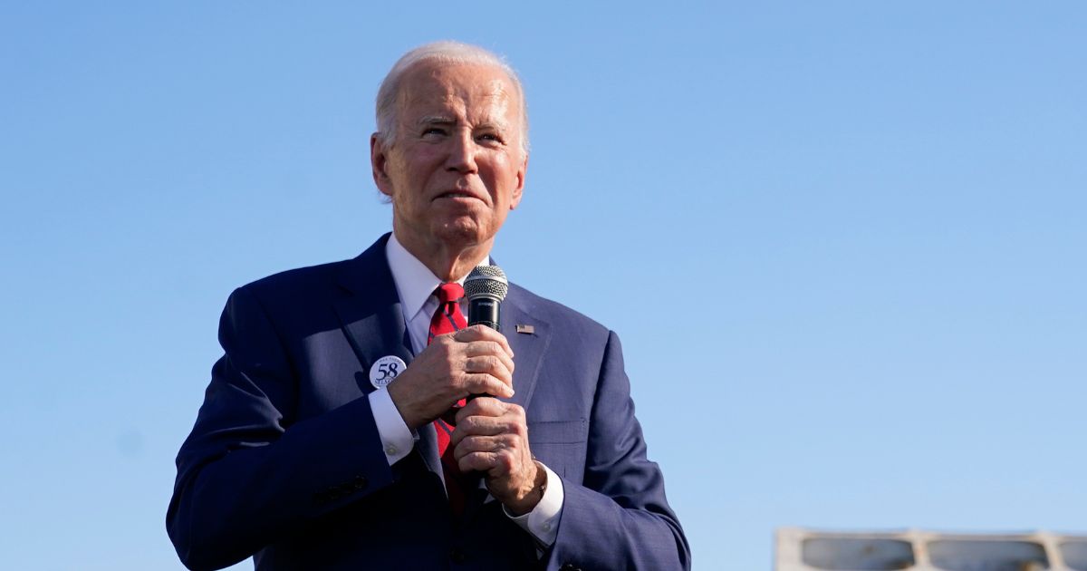 Joe Biden speaking at an event