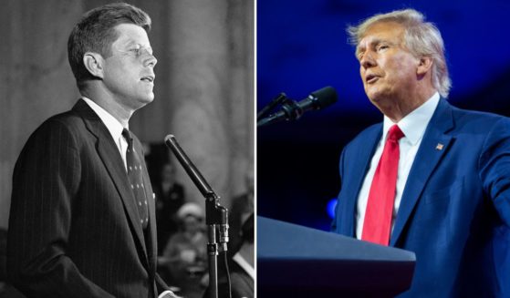 John F. Kennedy and Donald Trump