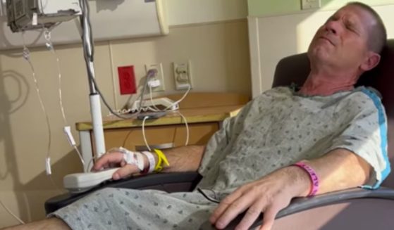 John Ivanowski broke down in tears when he realized who his mystery kidney donor was.