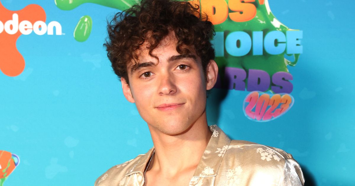 Joshua Bassett attends the 2023 Nickelodeon Kids' Choice Awards in Los Angeles, California, on Saturday.