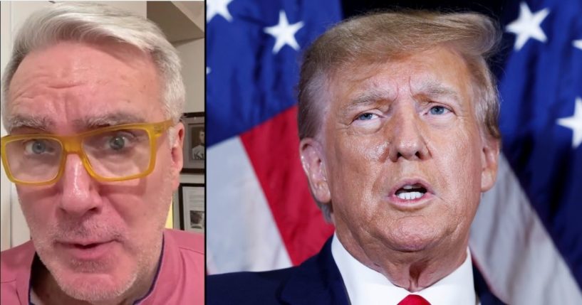 Keith Olbermann called for former President Donald Trump to be arrested for making "terroristic threats" on Friday.