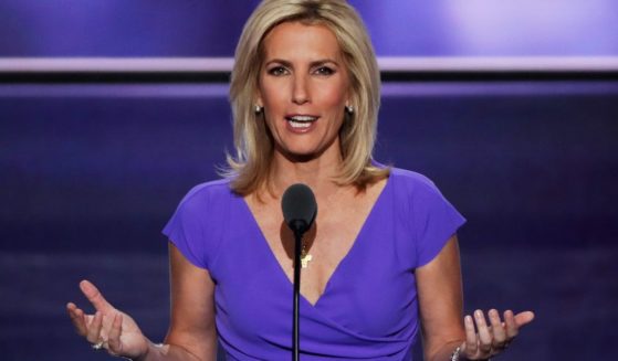 Laura Ingraham delivers a speech on the third day of the Republican National Convention in Cleveland, Ohio, on July 20, 2016.
