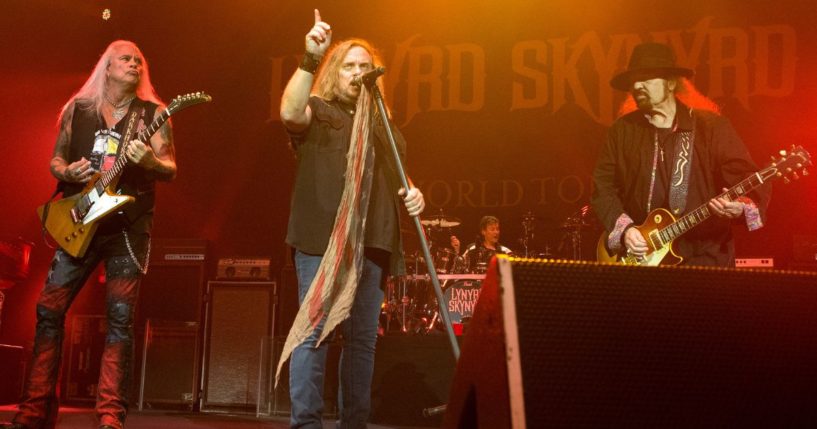 Lynyrd Skynyrd performing in 2017
