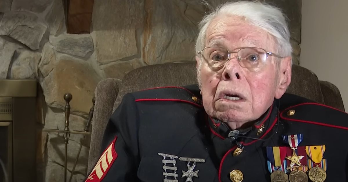 Retired U.S. Marine Carl Spurlin Dekle died Aug. 9, 2022, one month after his interview with WTVT-TV in Tampa, Florida.