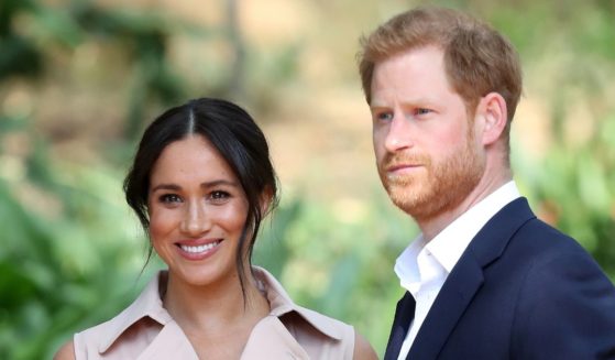 Prince Harry, Duke of Sussex and Meghan, Duchess of Sussex, attend a reception in Johannesburg, South Africa, on Oct. 2, 2019.