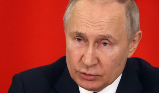 Russian President Vladimir Putin talks on Tuesday in Moscow.