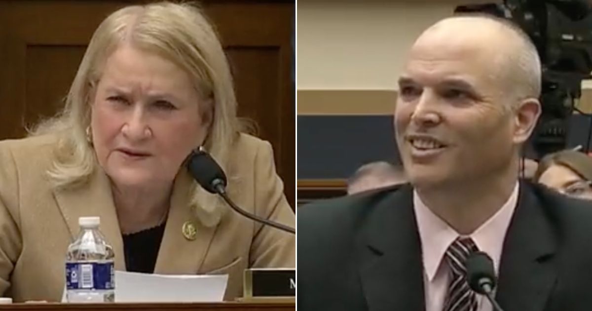 Rep. Sylvia Garcia, a Democrat from Texas, tried different tactics to get journalist Matt Taibbi, right, to reveal his "Twitter files" source.