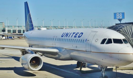 A stock photo shows a United Airlines jet at Chicago O'Hare International Airport on June 13, 2020