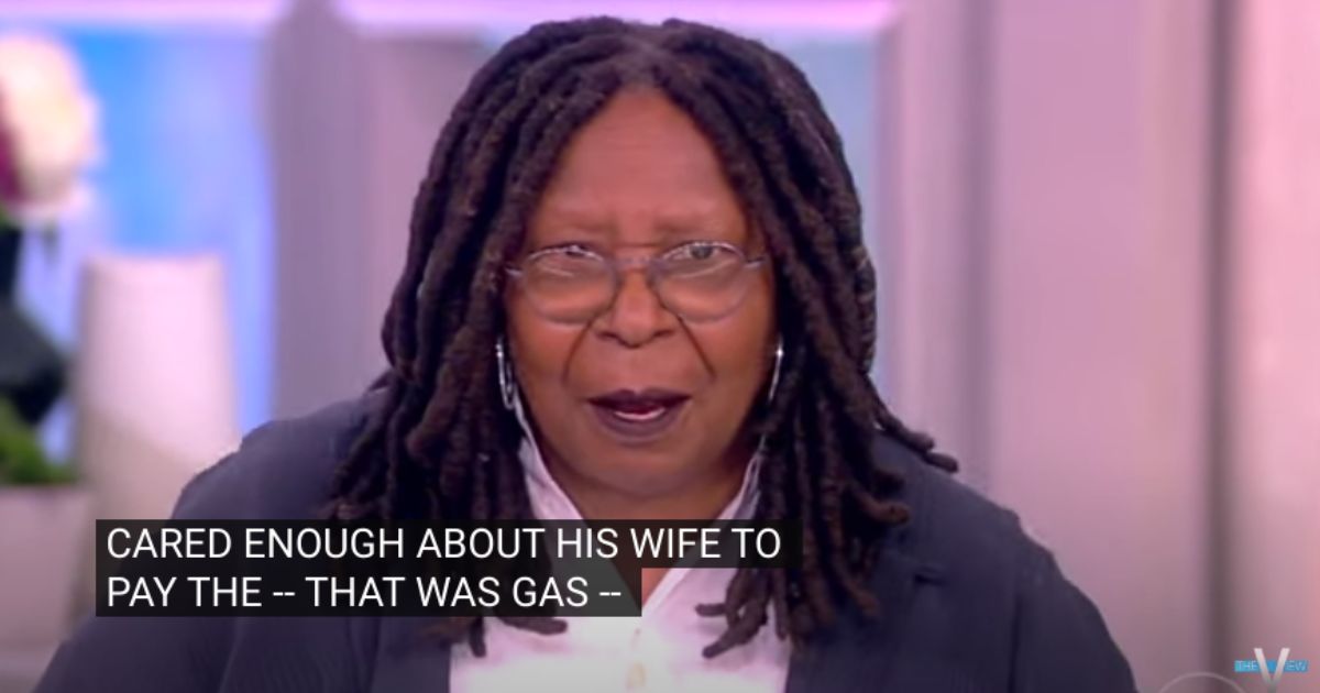 Wednesday on "The View," Whoopi Goldberg interrupted her criticism of former President Donald Trump to talk about her personal "gas" incident.