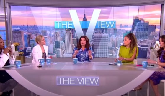 On Monday's episode of "The View," the co-hosts discussed Trump's claim that he would be arrested by Manhattan District Attorney Alvin Bragg.