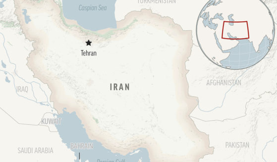 A locator map shows the country of Iran and its capital Tehran.