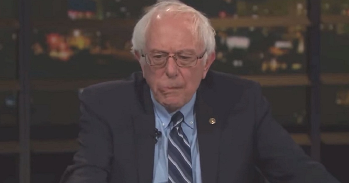 Vermont Sen. Bernie Sanders appears on HBO's "Real Time with Bill Maher" on March 3.