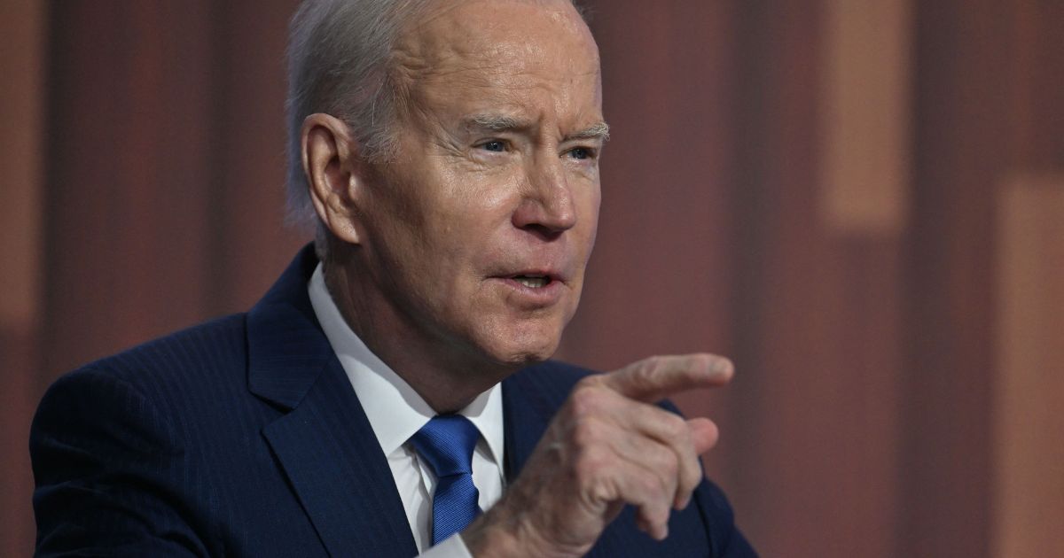 President Joe Biden speaks during the Summit for Democracy virtual plenary on "Democracy in the Face of Global Challenges" in the South Court Auditorium of the White House in Washington, D.C., Wednesday.