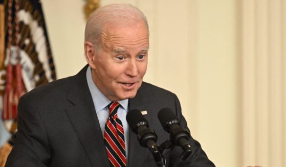 President Joe Biden speaks during the SBA Women's Business Summit in the East Room of the White House in Washington, D.C., on Monday.