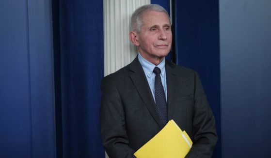 Dr. Anthony Fauci, White House chief medical advisor, attends his final briefing on COVID-19 at the White House on Nov. 22, 2022, in Washington, D.C.