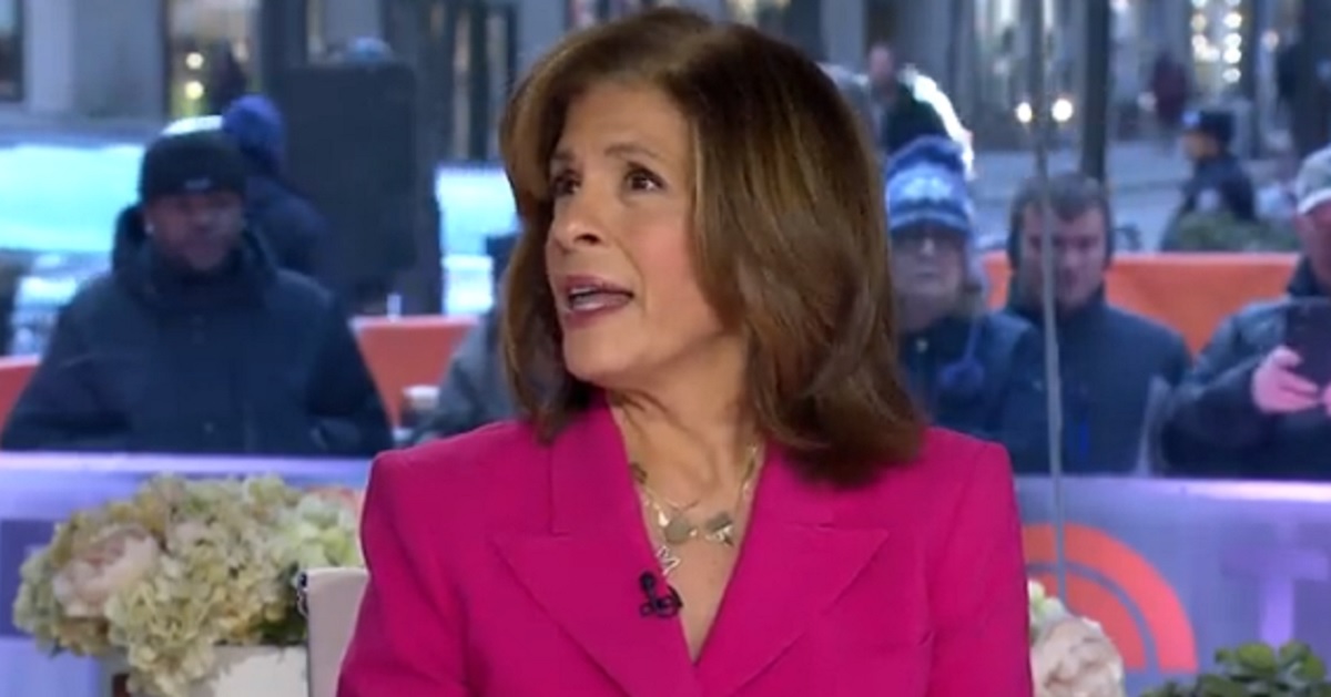 "Today" host Hoda Kotb in her return to the show on Monday.
