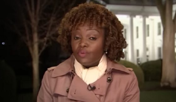 White House press secretary Karine Jean-Pierre appears Friday on MSNBC's "All In with Chris Hayes."