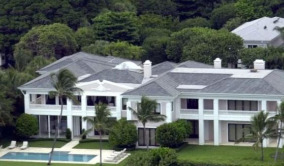 This Twitter screen shot shows conservative icon Rush Limbaugh's former home.