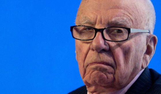 Rupert Murdoch, Executive Chairman News Corporation, looks on during a panel discussion at the B20 meeting of company CEO's on July 17, 2014, in Sydney.