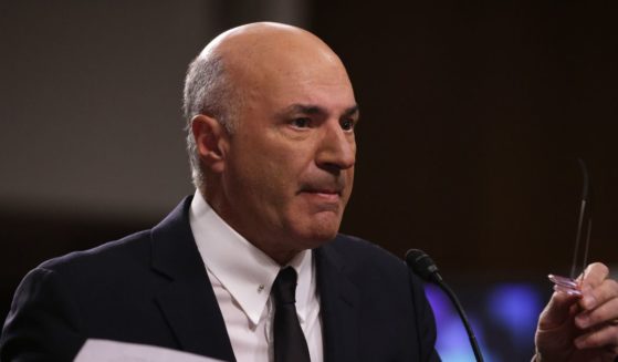 Investor and television personality Kevin O’Leary testifies during a hearing before Senate Banking, Housing, and Urban Affairs Committee at Dirksen Senate Office Building Dec. 14, 2022, on Capitol Hill in Washington, D.C.