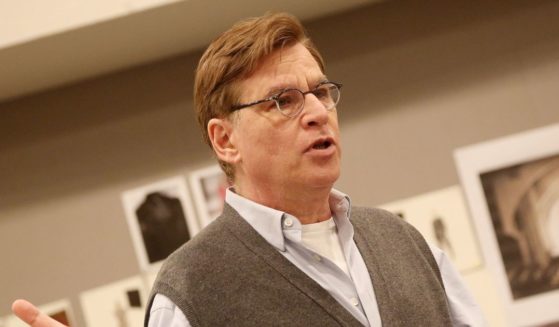 Writer Aaron Sorkin during the Lincoln Center Theater New Production of "Camelot" Photo Call & Press Day at The Lincoln Center Rehearsal Studios on Feb. 24 in New York City.