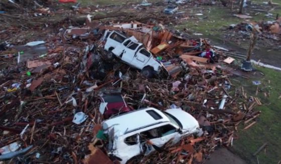 Tornadoes went through multiple towns on Friday night in Mississippi.