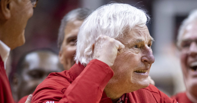 Former Indiana basketball head coach Bobby Knight