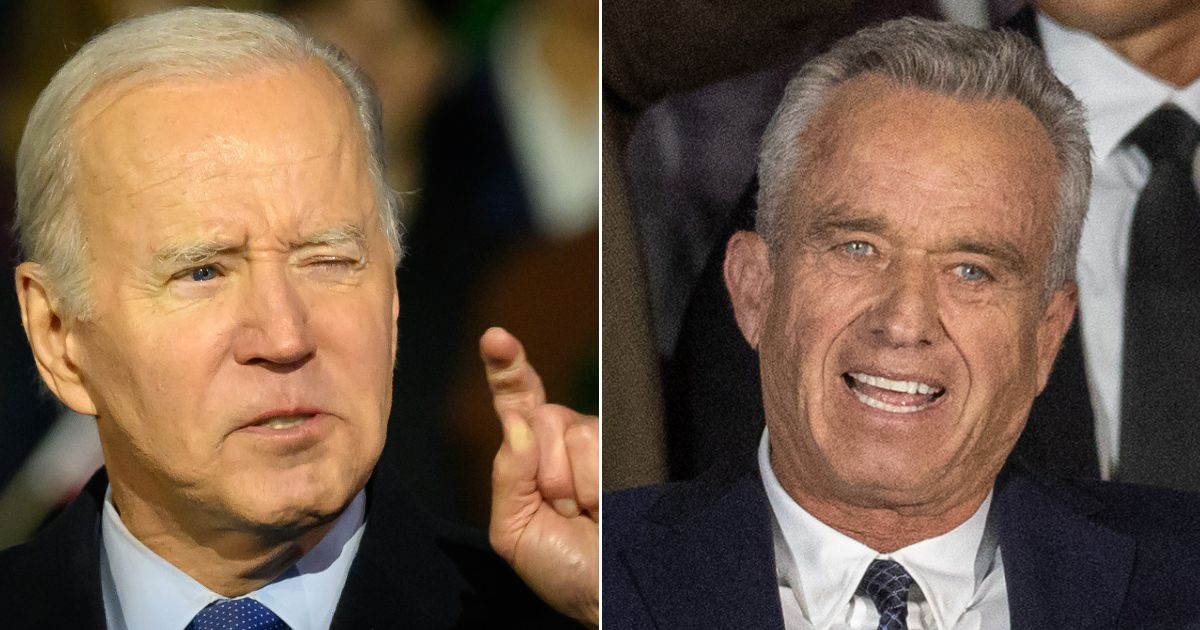 In what may be the greatest political irony of the decade, President Joe Biden is being challenged for the Democratic presidential nomination by Robert F. Kennedy Jr., the son of Biden's hero.