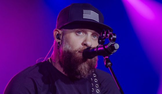 Brantley Gilbert performs at the Omni in Nashville, Tennessee, on March 15, 2023.