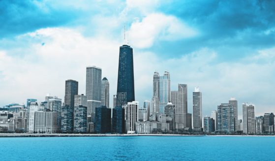 The Chicago skyline is seen in the above stock image.