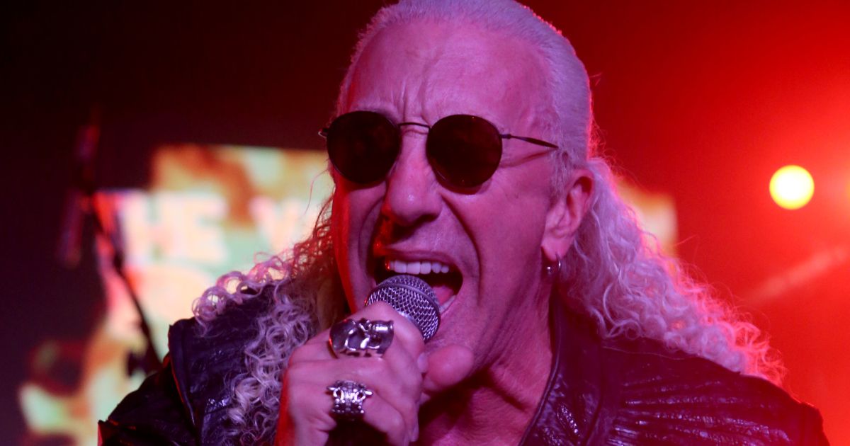Singer Dee Snider of Twisted Sister performs during the Las Vegas Rock & Roll Extravaganza at the Hard Rock Cafe in Las Vegas on Jan. 27.