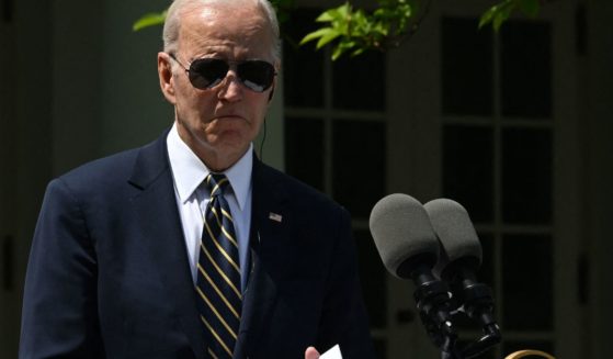 President Joe Biden speaks during a news conference in the Rose Garden of the White House in Washington, D.C., on Wednesday.