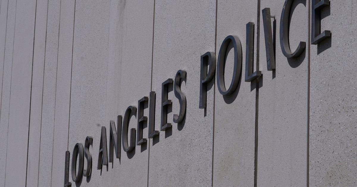 The Los Angeles Police Department headquarters building is pictured in downtown Los Angeles, California, on July 8, 2022.